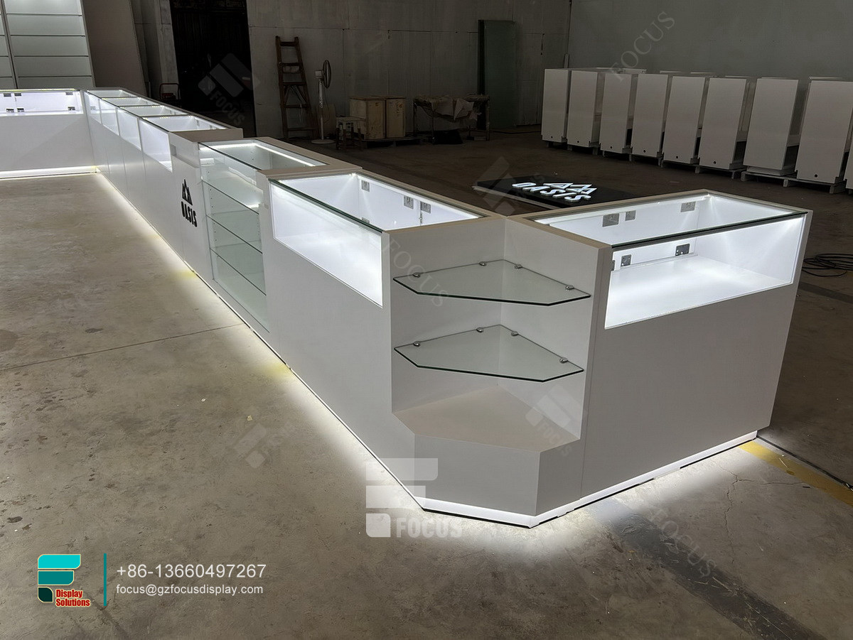 cigarette display case manufacturer retail stand glass