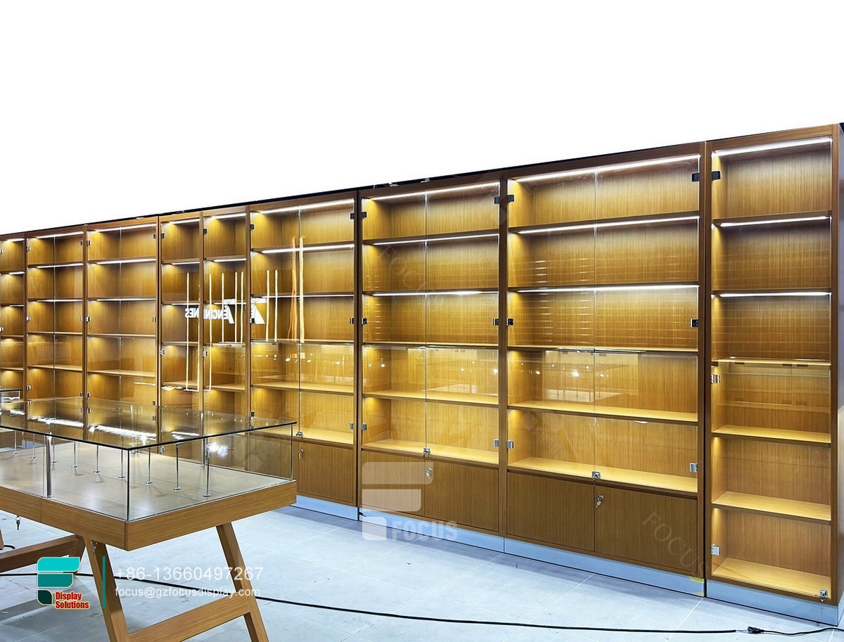 modern dispensary retail cabinets cigarette display rack