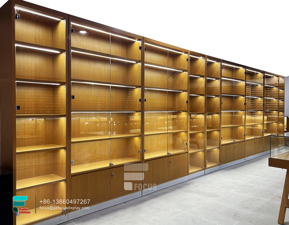 modern dispensary retail cabinets cigarette display rack