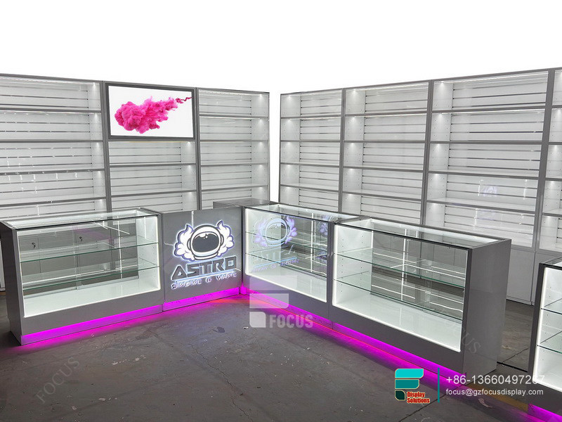 Smoke Shop Cabinets Cigarette Display Rack Tobacco Stand