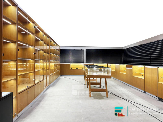 Modern Dispensary Retail Cabinets Cigarette Display Rack