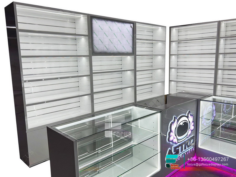 Smoke Shop Cabinets Cigarette Display Rack Tobacco Stand