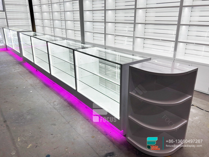 Smoke Shop Cabinets Cigarette Display Rack Tobacco Stand