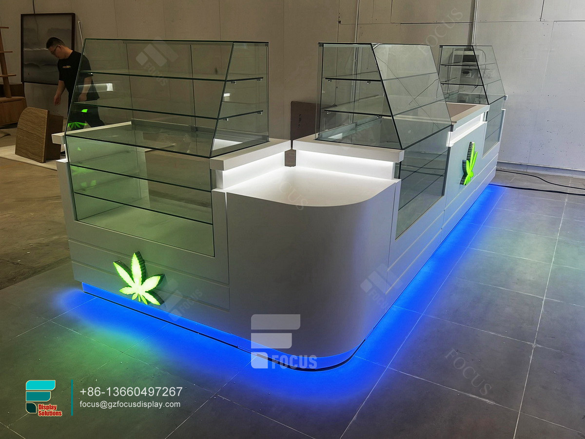 smoke shop case cigarette counter tobacco fixtures