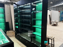 Show Cases Display Stand Cigar Room Furniture For Smoke Shops