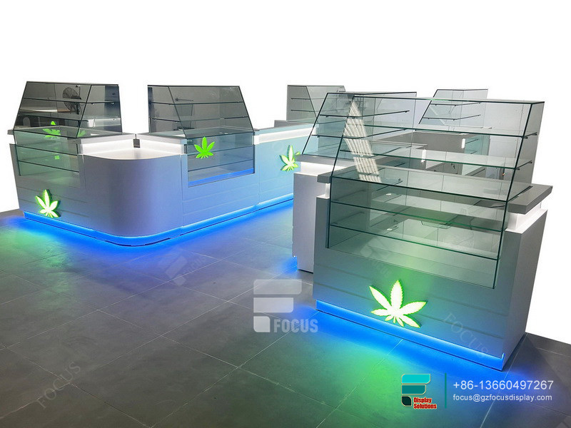 Smoke Shop Case Cigarette Counter Tobacco Fixtures