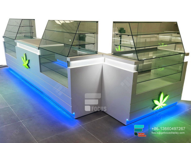 Smoke Shop Case Cigarette Counter Tobacco Fixtures