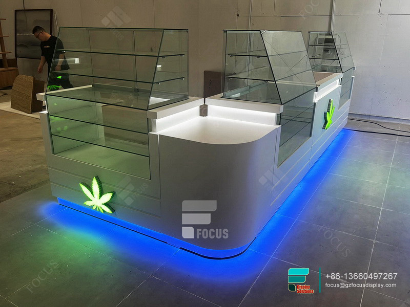 Smoke Shop Case Cigarette Counter Tobacco Fixtures