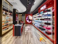 Cosmetic Shelf Design Perfume Display Rack Hair Stands