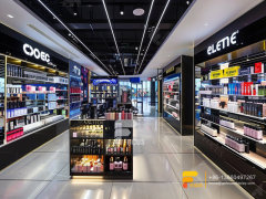 Perfume Display Stand Cosmetic Fixtures Designs Hair Store