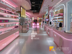 Perfume Booth Design Cosmetic Shop Design Wig Display Case