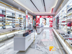 Cosmetic Retail Shop Perfume Shelves Wig Store Design