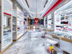 Cosmetic Retail Displays Perfume Shop Interior Design Wig Shelf
