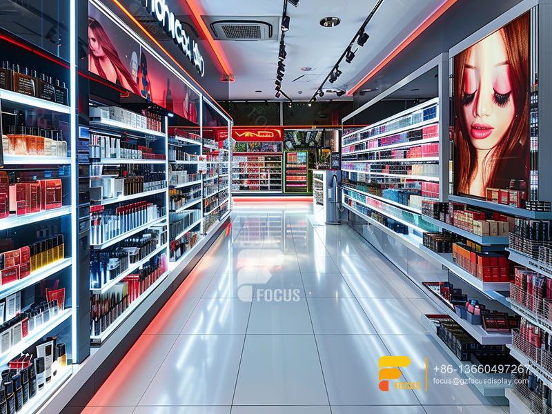 Perfume Shop Display Cosmetic Furniture Design Hair Racks