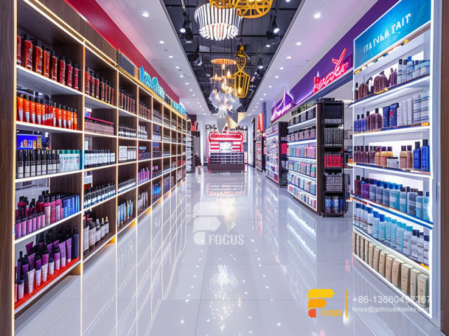 Perfume Shelfs Display Cosmetic Hair Furniture Supplies
