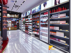 Cosmetic Displays Retail Perfume Shop Design Wigs Stands