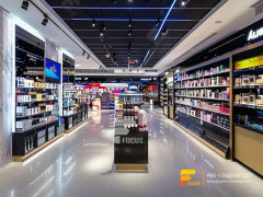 Custom Perfume Rack Cosmetic Shop Counter Wig Displays