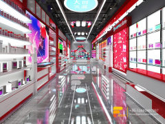 Custom Display Perfume Cosmetic Shop Furniture Stand Wig