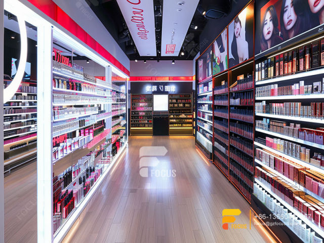 Cosmetic Shelf Design Perfume Display Rack Hair Stands