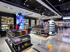 Perfume Stands Cosmetic Shop Interior Design Wigs Retail Stores