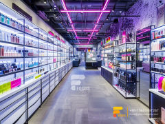 Cosmetic Shop Rack Design Perfume Counter Wigs Retail Stores