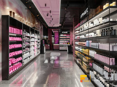 Cosmetic Furniture Suppliers Perfume Wall Display Wig Store Design
