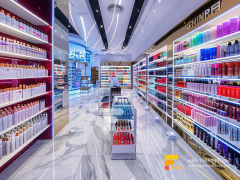 Perfume Rack Display Skin Care Furniture Hair Store Design