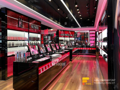 Cosmetic Store Furniture Perfume Shop Design Display Wigs