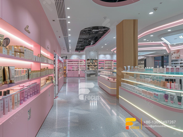 Design Perfume Store Cosmetic Display Manufacturers Stand Wig
