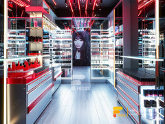 Cosmetic Display Stand Manufacturers Perfume Shelfs Wig Rack