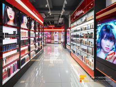 Cosmetic Display Manufacturers Perfume Counter Stand Wig