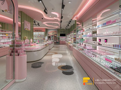 Perfume Booth Design Cosmetic Shop Design Wig Display Case