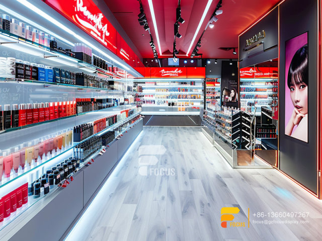 Cosmetic Display Stands Skin Care Furniture Designs Hair Store