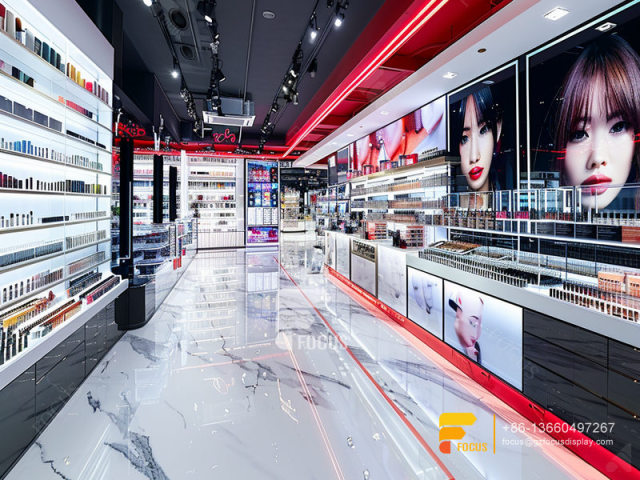 Perfume Shop Display Cosmetic Furniture Design Hair Racks
