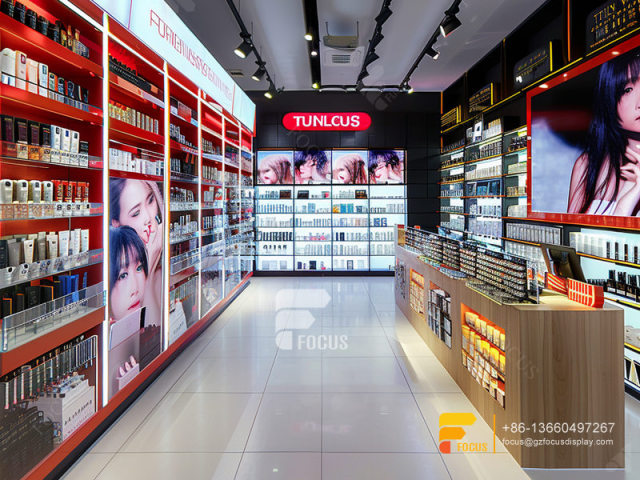 Cosmetic Display Counter Perfume Cabinet Hair Furniture Supplies