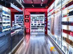 Cosmetic Counter Display Perfume Furniture Wig Store Design