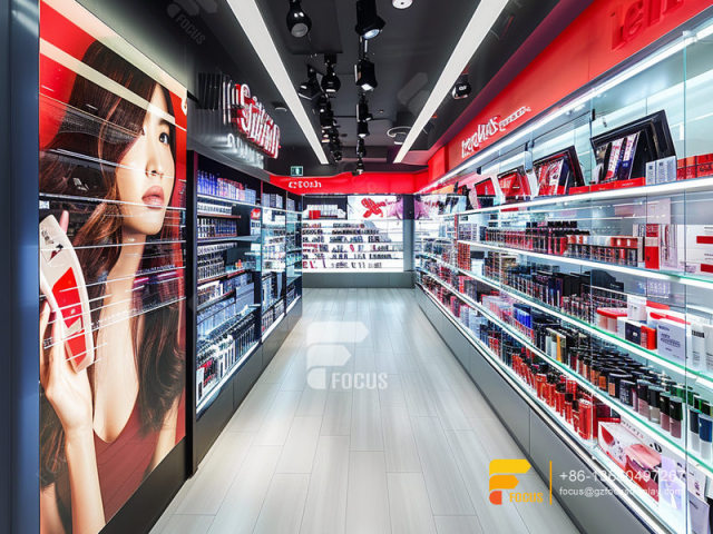 Cosmetic Shelf Design Perfume Display Rack Hair Stands