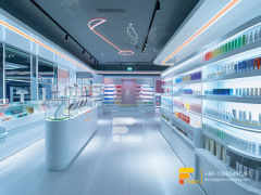 Perfume Display Design Cosmetic Furniture Hair Racks