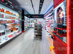 Cosmetic Booth Design Skin Care Display Stands Hair Furniture Supplies