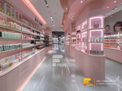 Cosmetics Display Shelves Perfume Shop Interior Design Display Wigs