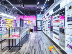 Cosmetic Shop Rack Design Perfume Counter Wigs Retail Stores