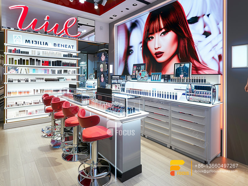 Cosmetic Display Counter Perfume Cabinet Hair Furniture Supplies