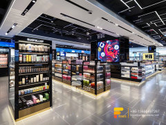 Custom Perfume Display Cosmetic Store Furniture Wig Stand