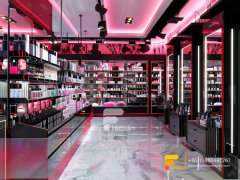 Cosmetic Store Fixtures Cosmetics Cabinet Wigs Stands