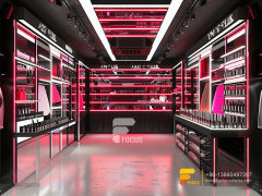 Cosmetic Store Display Perfume Booth Design Hair Store