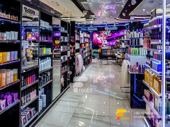 Perfume Display Shelf Cosmetic Retail Shop Hair Racks