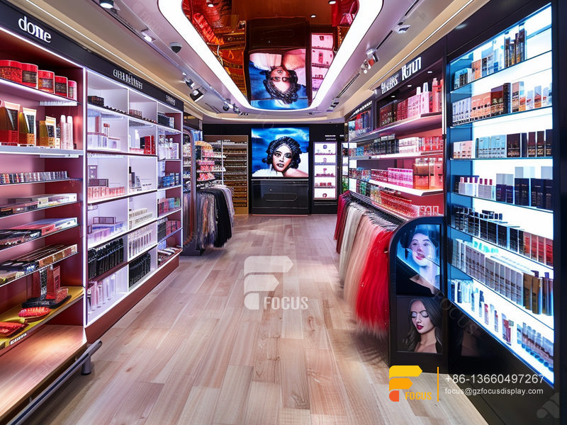 Cosmetic Display Stands Skin Care Furniture Designs Hair Store