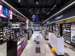 Cosmetic Display Perfume Cabinet Design Wig Store Design
