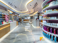 Perfume Glass Stand Cosmetic Fixtures Designs Hair Store