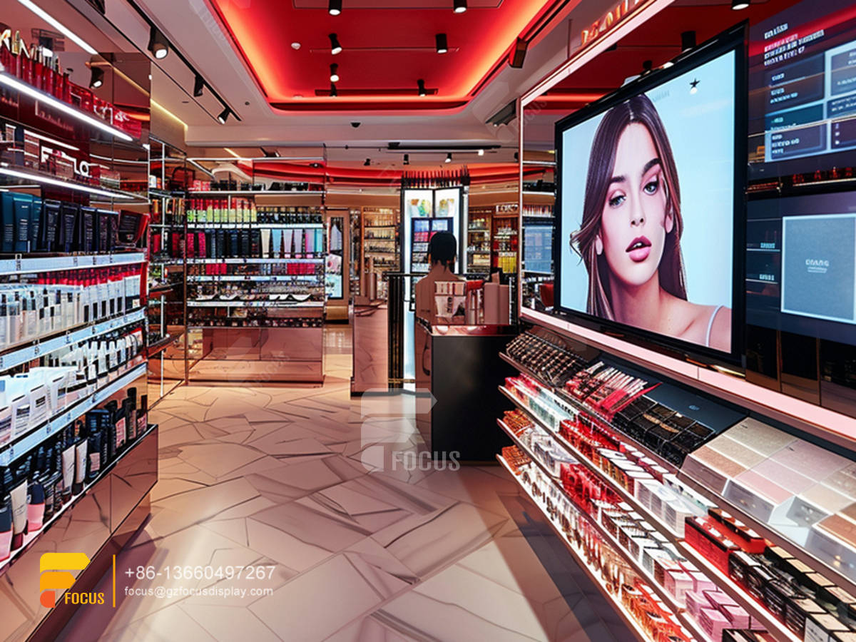perfume store design cosmetic stands hair furniture supplies